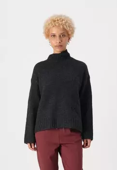 Джемпер VMMADDIE HIGHNECK Vero Moda Petite, цвет Mottled Dark Grey