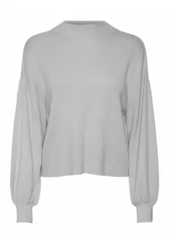 Джемпер VMNANCY LS GA BOO REP Vero Moda, серый