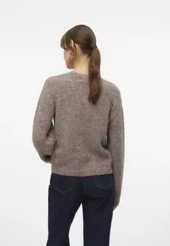 Джемпер VMNOVAH ONECK Vero Moda, коричневый