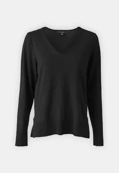 Джемпер VMSILJE VNECK Vero Moda Tall, черный