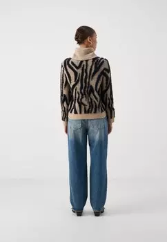 Джемпер VMVALENTINA COWLNECK Vero Moda Petite, бежевый