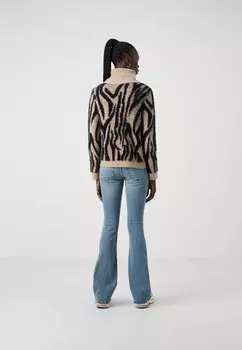 Джемпер VMVALENTINA COWLNECK Vero Moda Tall, серо-коричневый