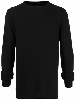 Джемпер в двух тонах Rick Owens, черный
