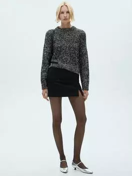 Джемпер в крапинку от clorets Mango, серый