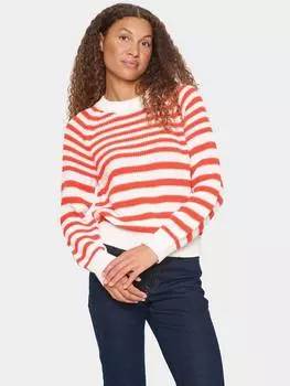 Джемпер в полоску ibenmei Saint Tropez, цвет Red/White