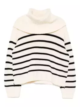 Джемпер в полоску Monse, нейтральный