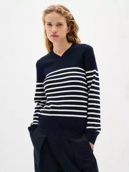 Джемпер в полоску от уоллиса InWear, цвет Marine Blue/White