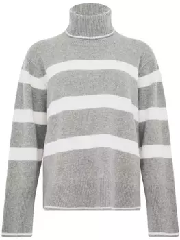 Джемпер в полоску Seventy, серый