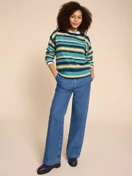 Джемпер в полоску Sicily White Stuff, синий/мульти