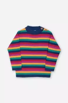 Джемпер в радужную полоску Kite, мультиколор