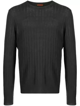 Джемпер в рубчик Barena, серый