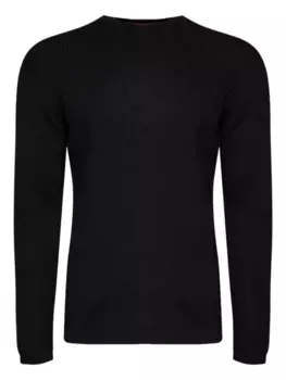 Джемпер в рубчик The Elder Statesman, черный