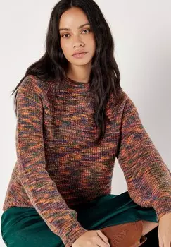 Джемпер WAFER SPACE DYE Apricot, оранжевый