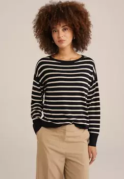 Джемпер WE Fashion, черный