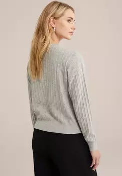 Джемпер WE Fashion, серый