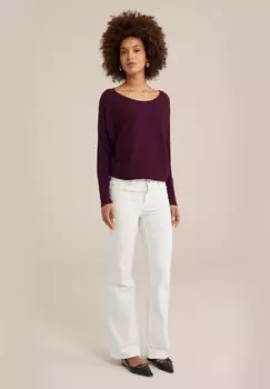 Джемпер WE Fashion, темно-фиолетовый
