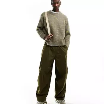 Джемпер Weekday Norman Relaxed Space Dye, коричневый