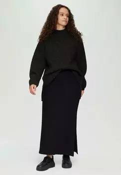 Джемпер WEICHER MIT BNDCHEN QS, черный