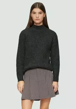 Джемпер WEICHER MIT STRUKTUR QS, черный