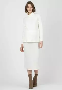 Джемпер WITH HIGH NECK Attesa Maternity, белый