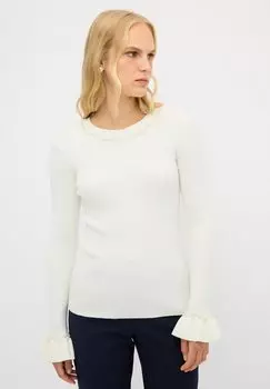 Джемпер WITH PEARLS adL, белый