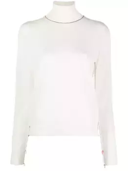 Джемпер Work-In-Progress с высоким воротником MAISON MARGIELA, нейтральный