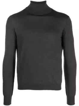 Джемпер Work-In-Progress с высоким воротником MAISON MARGIELA, серый