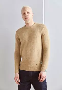 Джемпер вязаный REGULAR FIT SOFTY Scotch & Soda, цвет camel