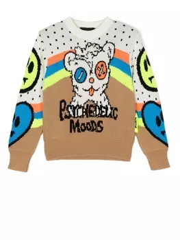 Джемпер вязки интарсия Barrow kids, мультиколор