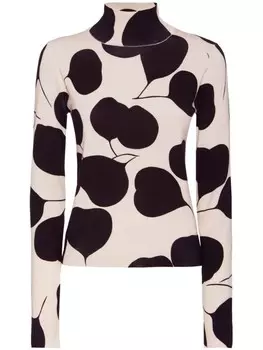 Джемпер вязки интарсия La DoubleJ, нейтральный цвет