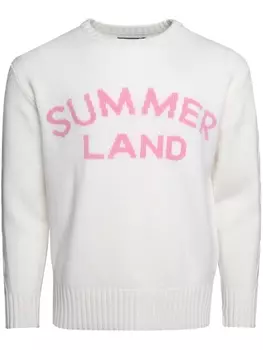 Джемпер вязки интарсия Nahmias, белый