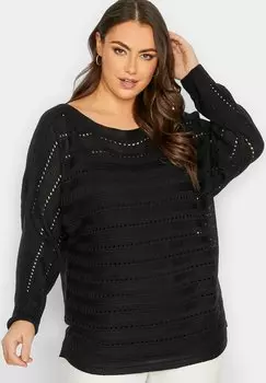 Джемпер Yours Clothing, черный