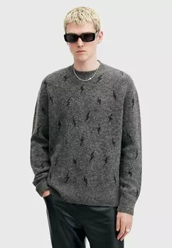 Джемпер ZAP CREW AllSaints, серый