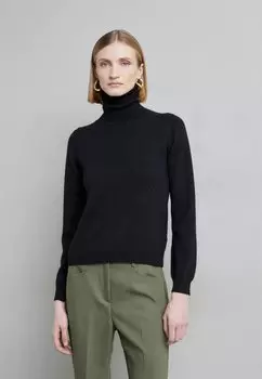Джемпер ZELDA SHIMMER ROLL NECK KNITID, черный