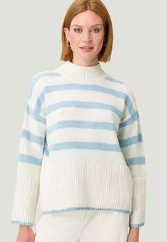 Джемпер zero, кремово-голубой