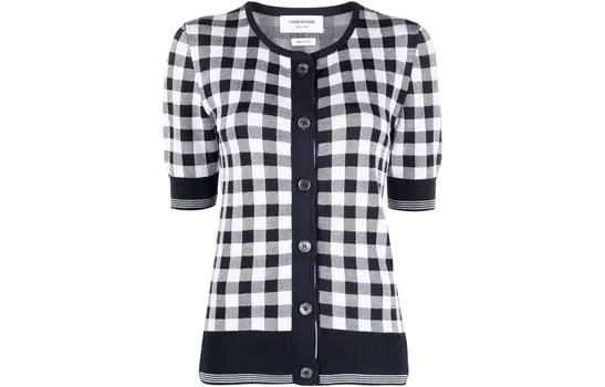 Джемпер женский, цвет морской волны THOM BROWNE, Marine Blue