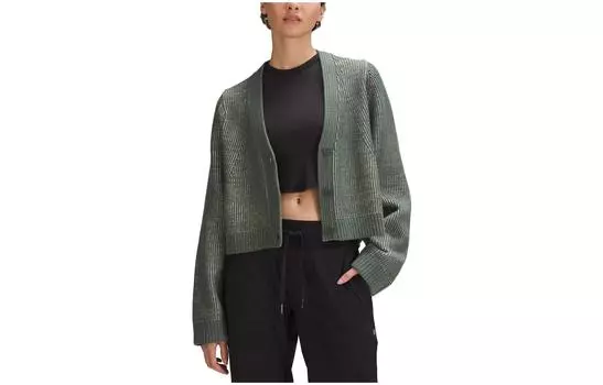 Джемпер женский Lululemon, зеленый