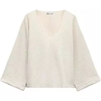 Джемпер женский Pale Nude ZARA, Soft Nude