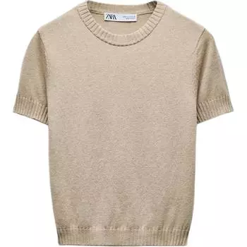 Джемпер женский ZARA, бежевый