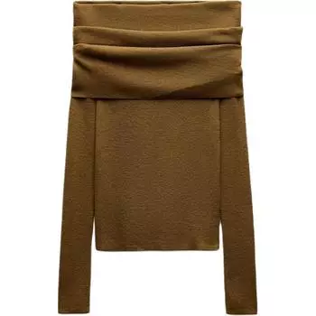 Джемпер женский ZARA, хаки