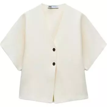 Джемпер женский ZARA, Raw White