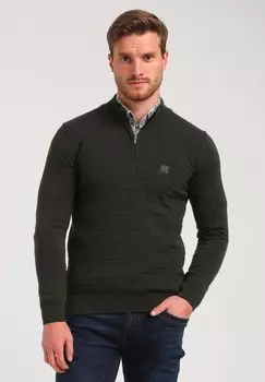 Джемпер ZIP Gabbiano, темно-зеленый