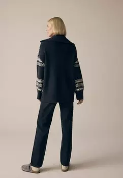 Джемпер ZIP NECK FAMILY CHRISTMAS Next, черный