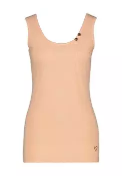 ДженниАК Топ ALIFE AND KICKIN, цвет Mellow Peach Melange