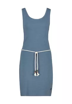 Дженнифер AK: платье без рукавов ALIFE AND KICKIN, цвет Elemental Blue Melange