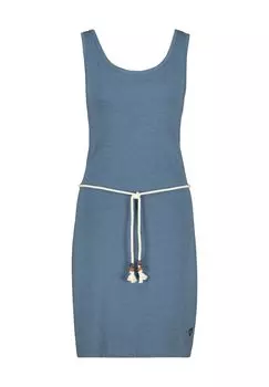 ДженниферАК Платье без рукавов ALIFE AND KICKIN, цвет Elemental Blue Melange