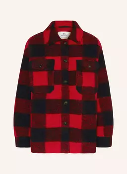 Джентри куртка Woolrich, красный