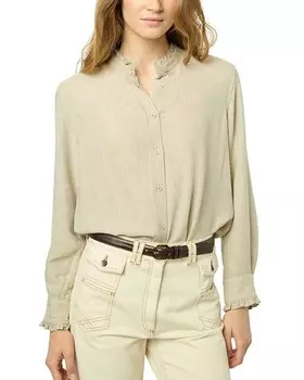 Джерард Дэрэл Беттина Рубашка Gerard Darel, коричневый/бежевый