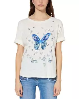 Джерсетовая футболка Gerard Darel, синий