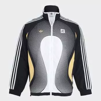 Джерси Adidas ADIDAS NTS RADIO All-over Print SST Track Top, черный